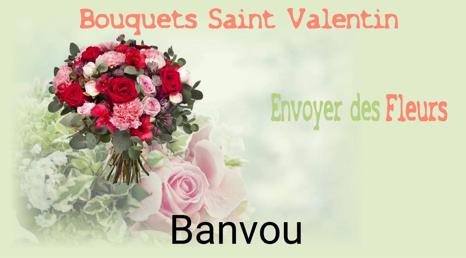 Roses de Saint-Valentin livrées à Banvou